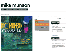 Tablet Screenshot of mikemunson.net